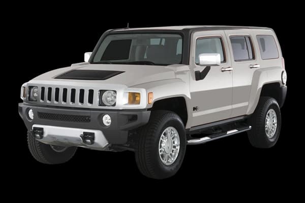 Hummer H3 2008, closed off-road vehicle, 5d