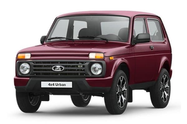 LADA 4x4 Urban 2020, closed off-road vehicle, 3d (2121)
