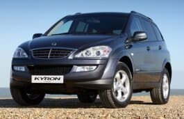 SsangYong Kyron 2014, closed off-road vehicle, 5d